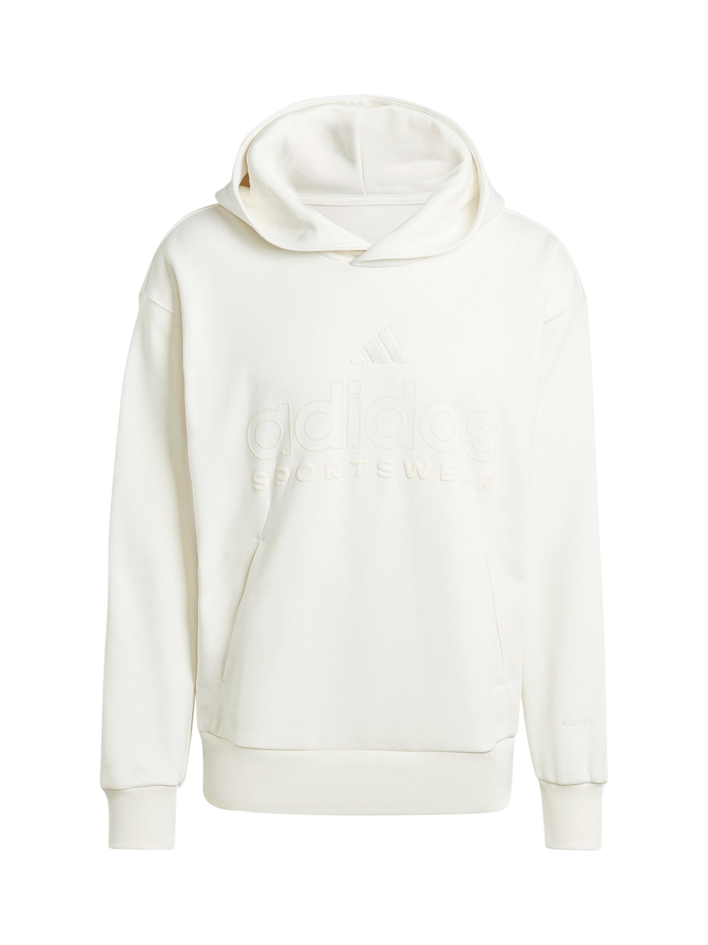 ADIDAS PERFORMANCE Sportsweatshirt in Weiß: Vorderseite