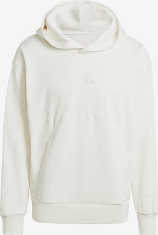 ADIDAS PERFORMANCE Urheilullinen collegepaita värissä valkoinen: etupuoli