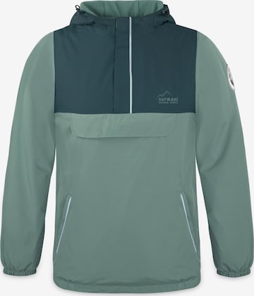 Veste outdoor 'Mayo' normani en vert : devant