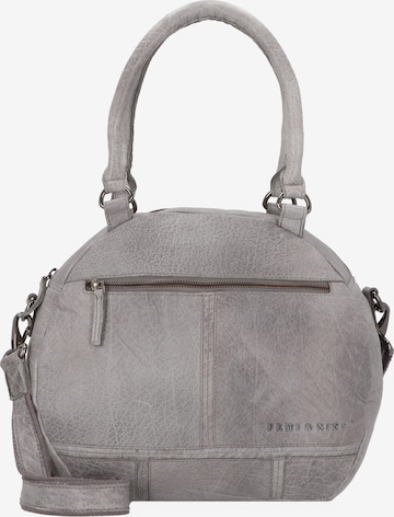 Borsa a spalla 'Femi & Nine ' di Greenland Nature in grigio: frontale