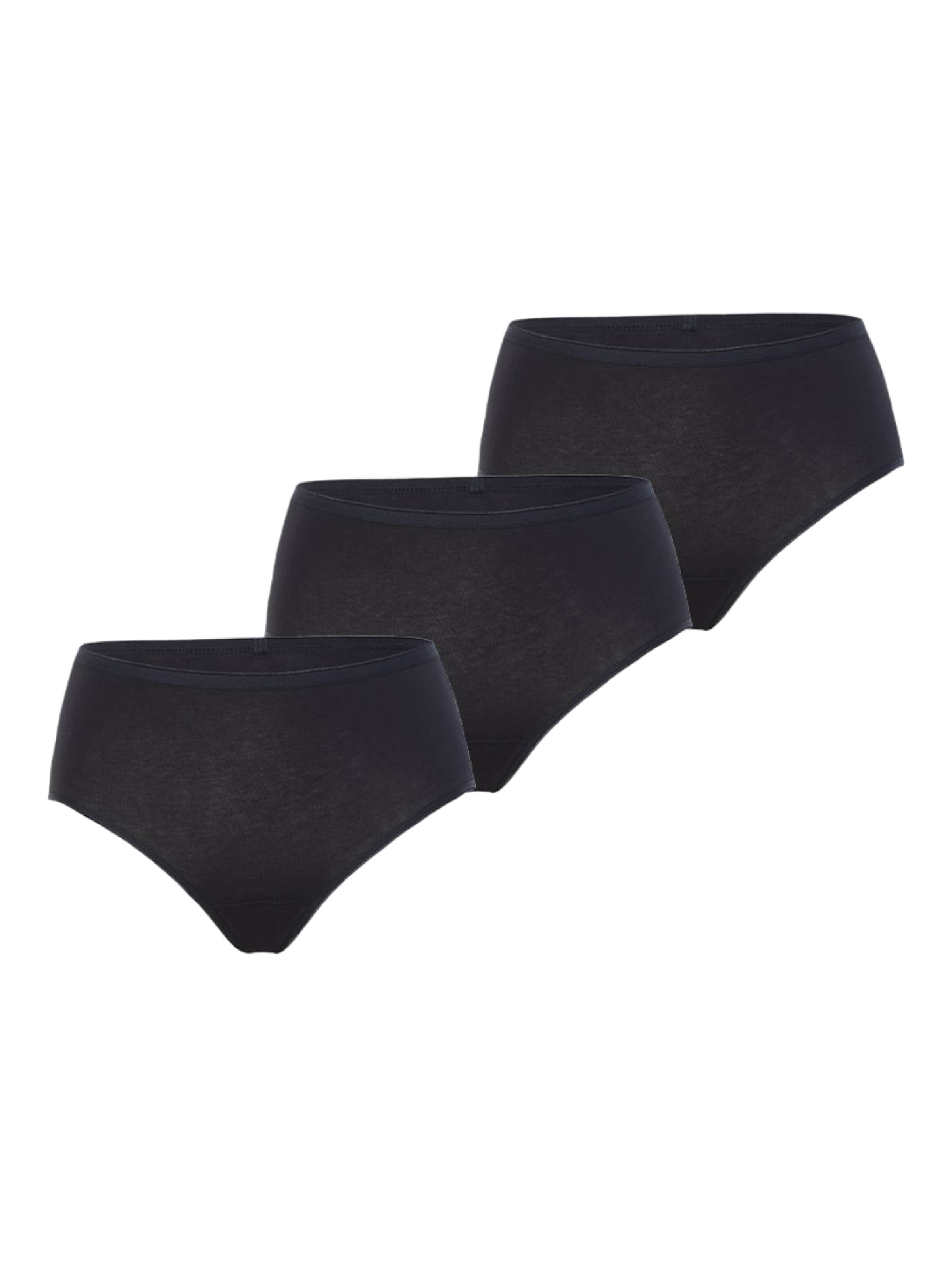 Blackspade Panty in Schwarz: Vorderseite