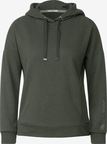 CECIL Sweatshirt in Green: front