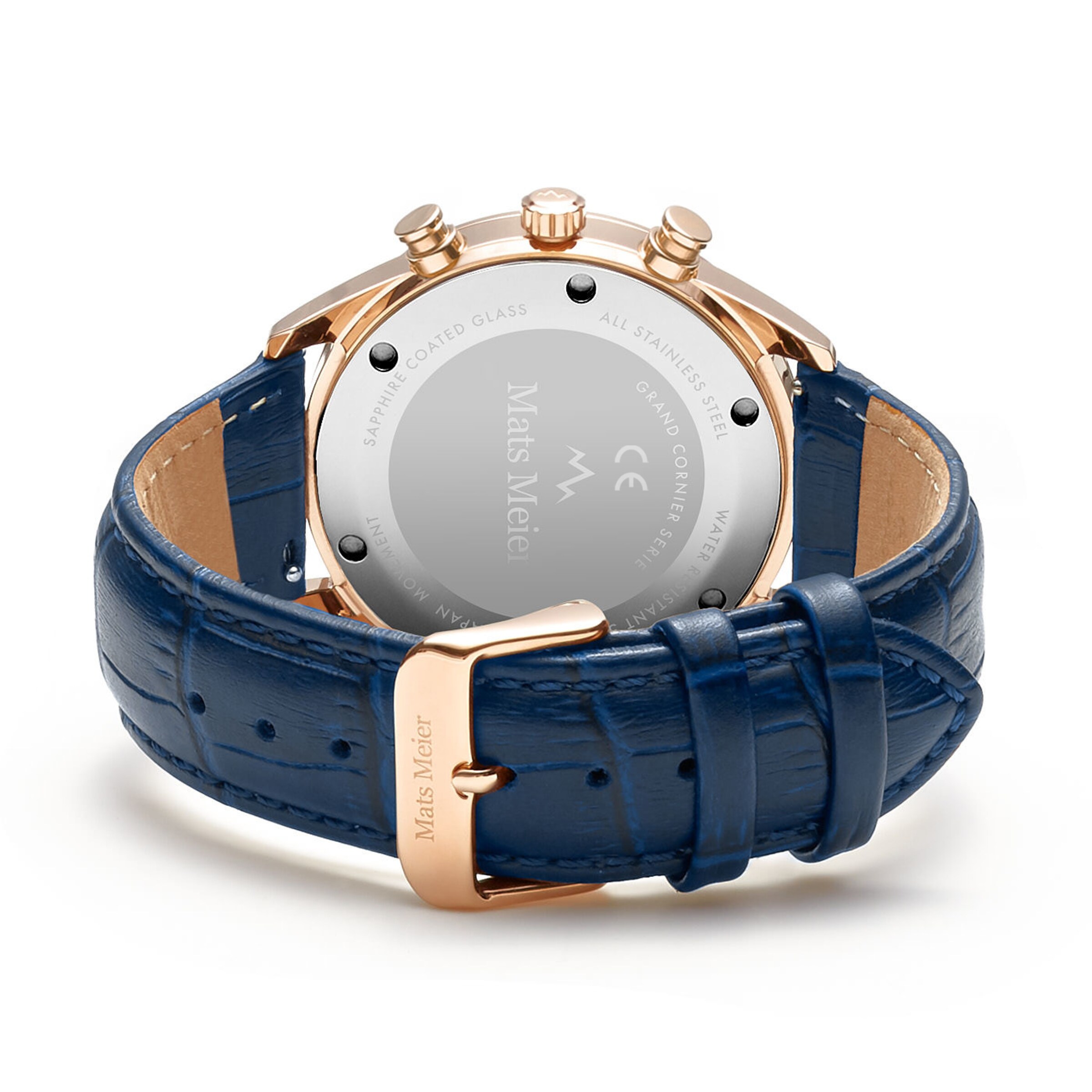Mats Meier Analog Watch in Blue