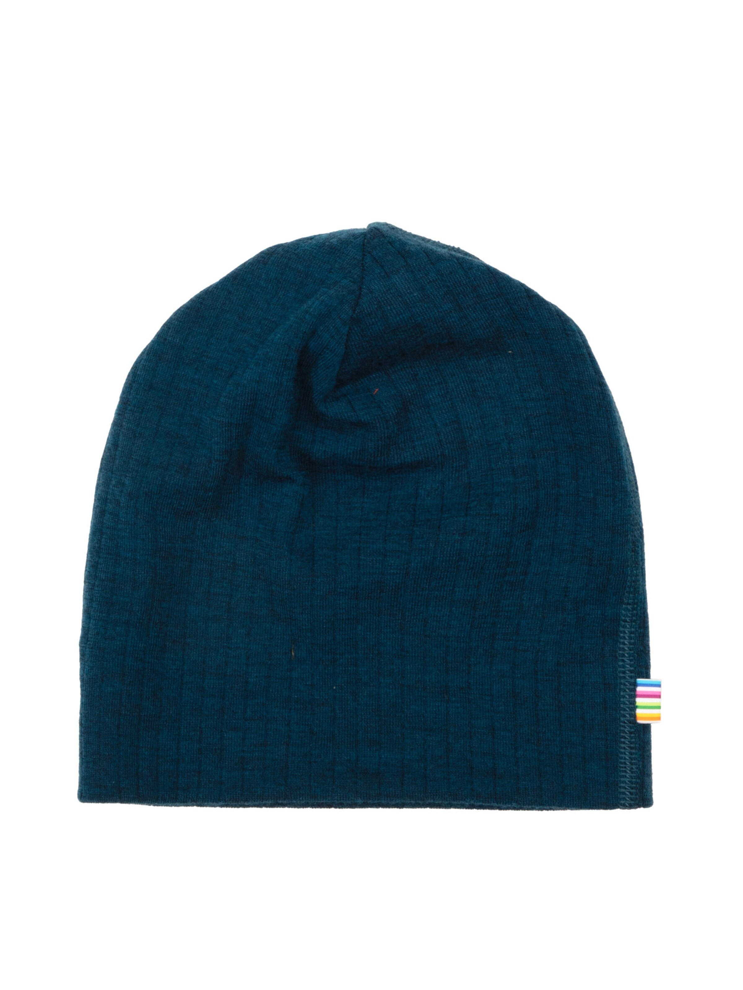 JOHA Beanie 'Beanie aus Merinowolle' in Green: front