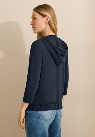 CECIL Sweatjacke in Blau