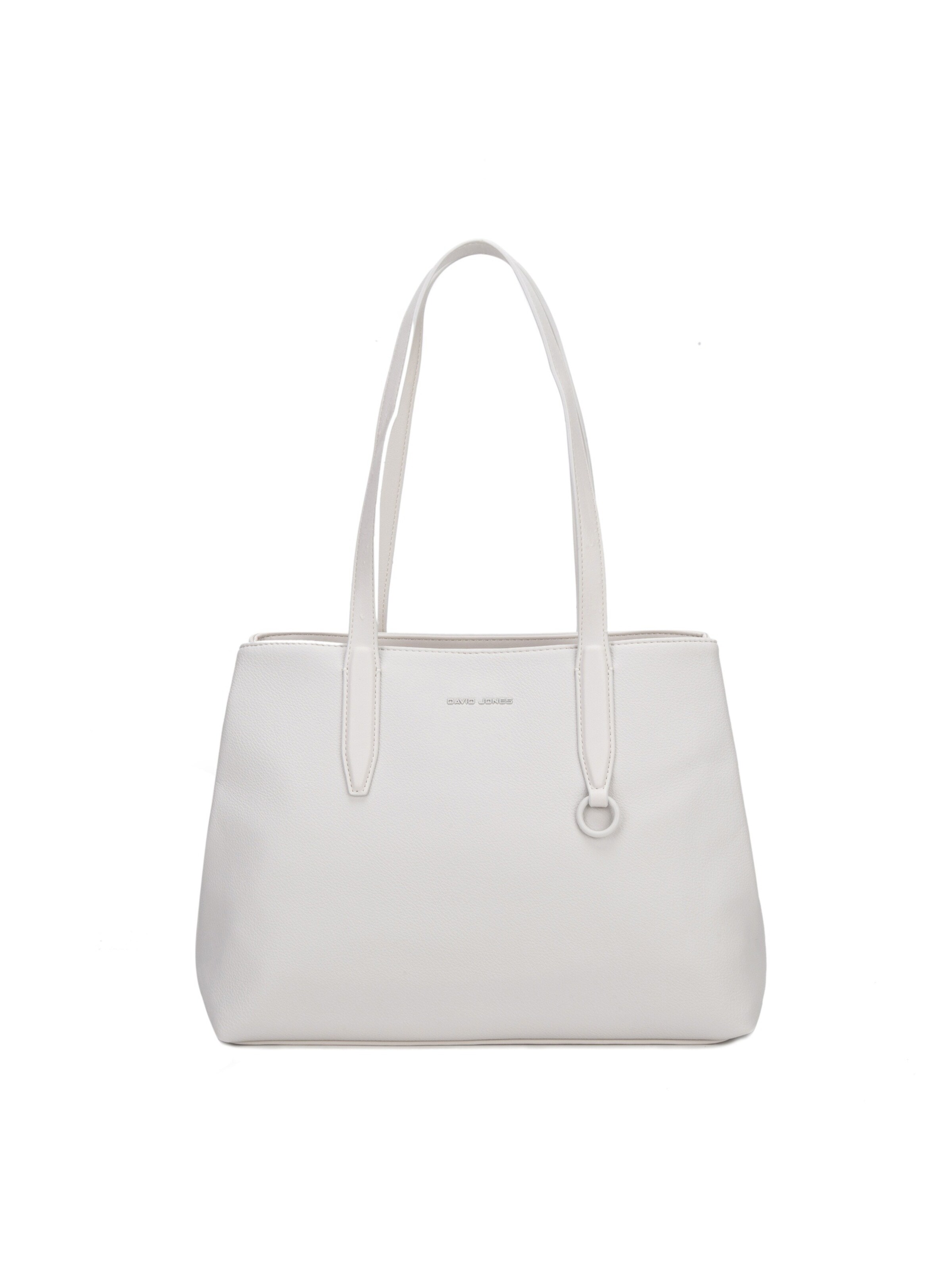 Borsa a spalla 'Borsa a Spalla David Jones Ecopelle Martellata' di David Jones in beige: frontale