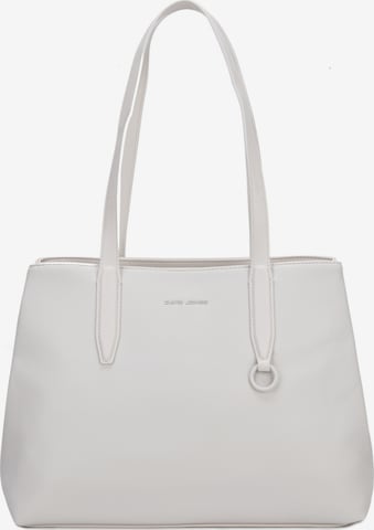 Borsa a spalla 'Borsa a Spalla David Jones Ecopelle Martellata' di David Jones in beige: frontale
