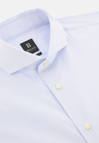 Boggi Milano Slim fit Overhemd in Blauw