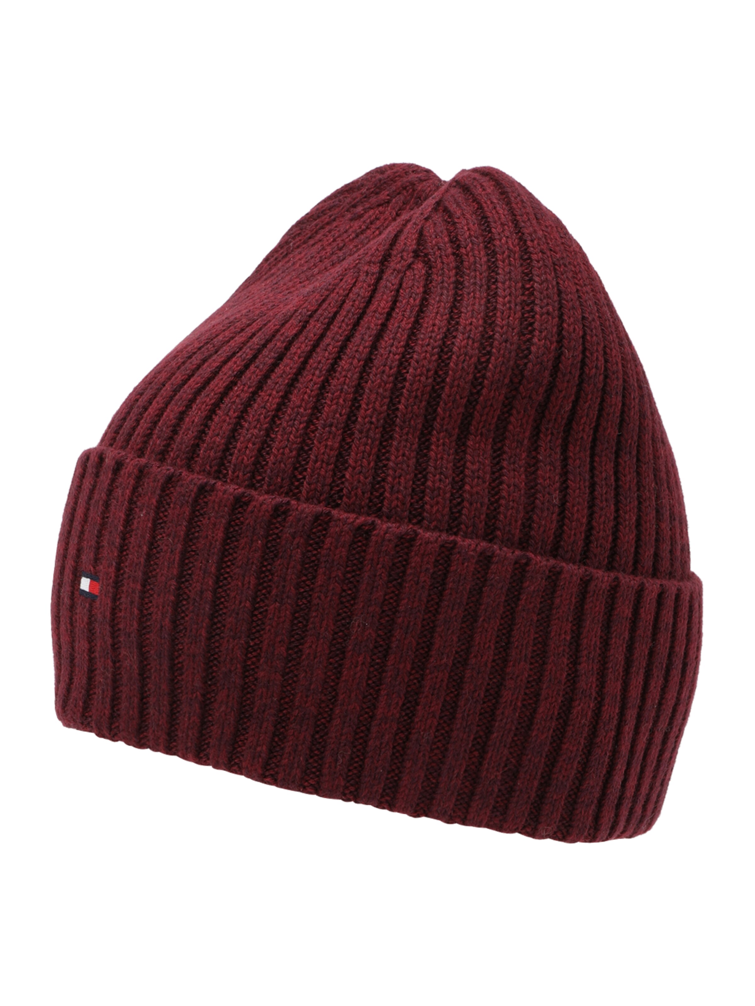 TOMMY HILFIGER Hue i rød: forside