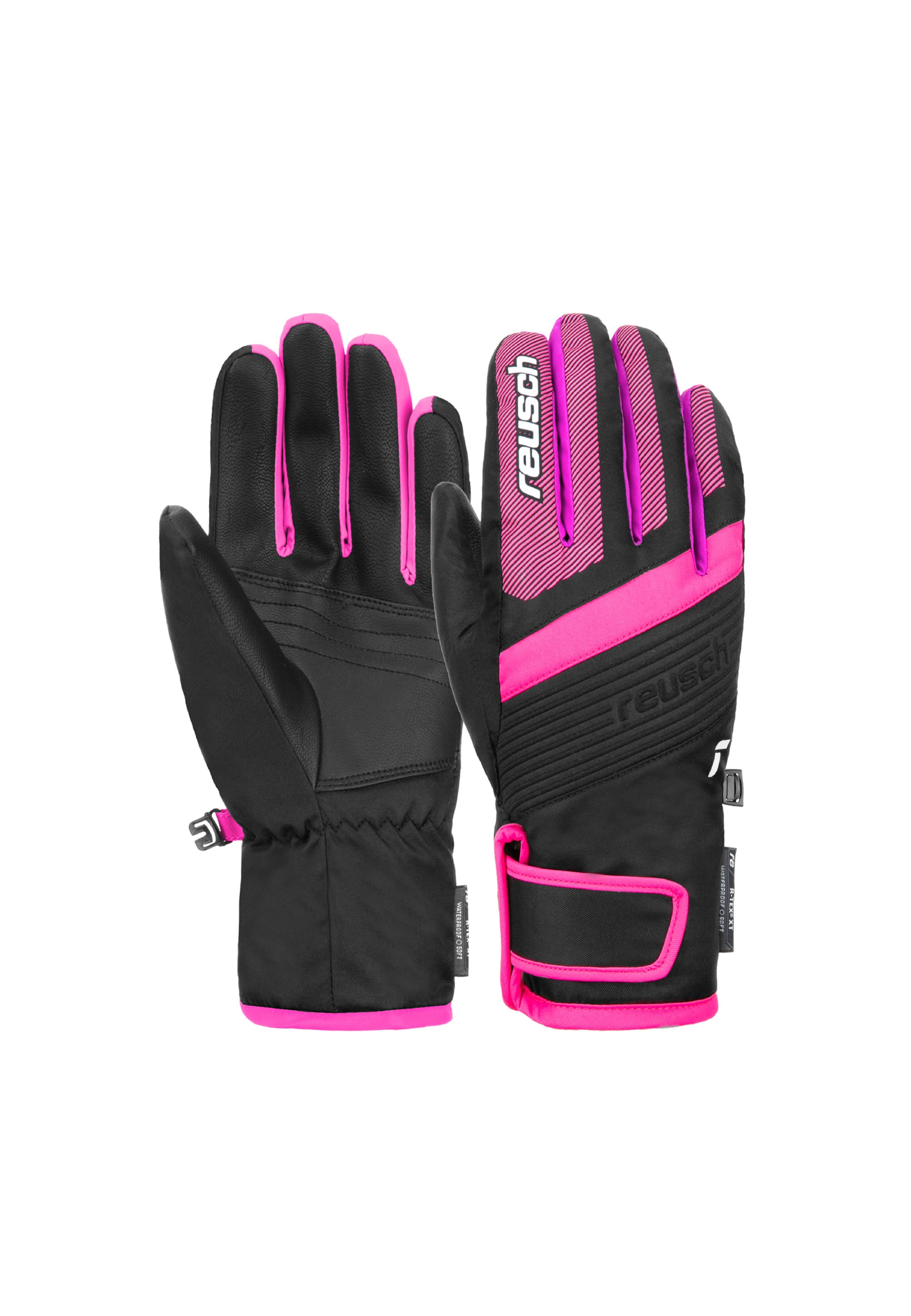 REUSCH Fingerhandschuhe 'Duke R-TEX® XT' in Schwarz: Vorderseite