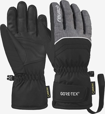 REUSCH Athletic Gloves 'Tommy GORE-TEX Junior' in Black: front