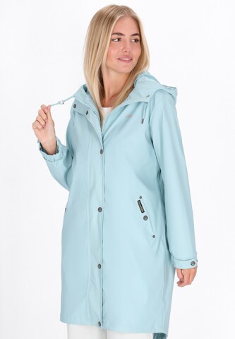 Manteau fonctionnel Schmuddelwedda en bleu : devant