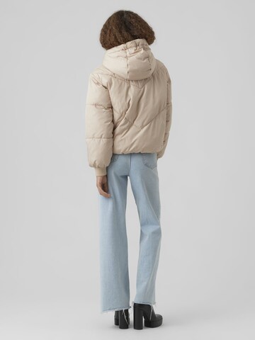 VERO MODA Vinterjakke i beige