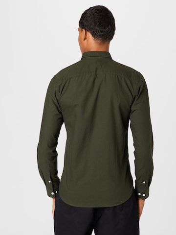 Only & Sons Slim fit Overhemd 'ALVARO' in Groen