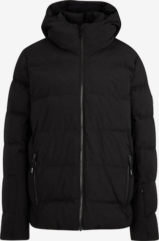 ZIENER Athletic Jacket 'Trava' in Black: front