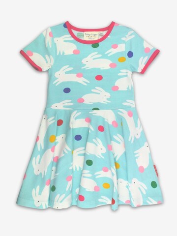 Toby Tiger Kleid 'Hasenparty-Druck'‌‌‌‌‌ in Blau: Vorderseite