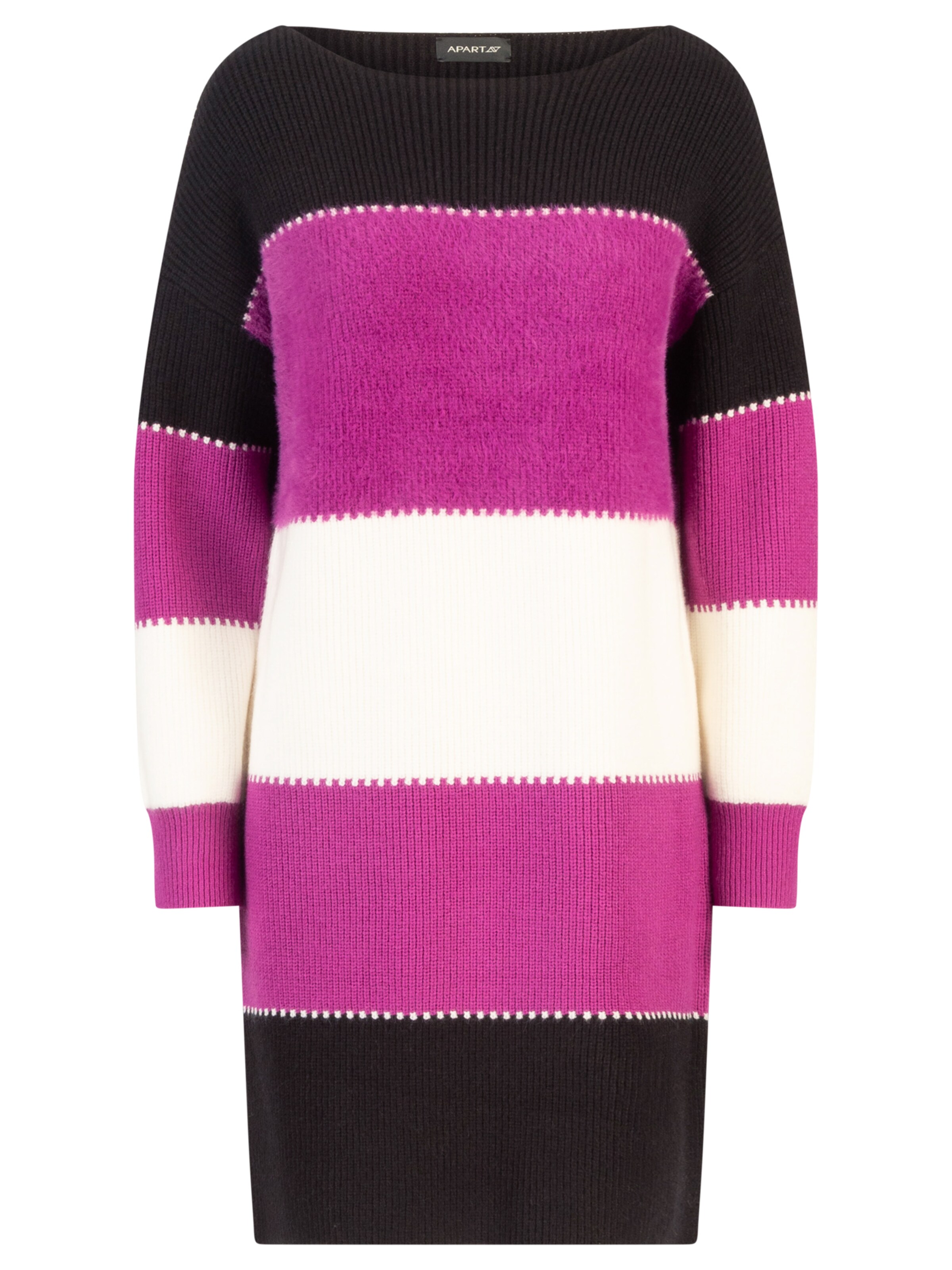 APART Strickkleid in Mischfarben: Vorderseite