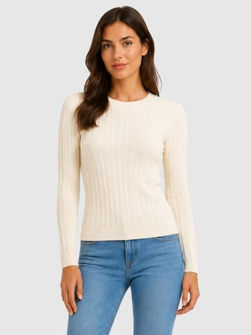 Pull-over VERO MODA en blanc