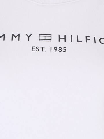 Felpa di Tommy Hilfiger Curve in bianco