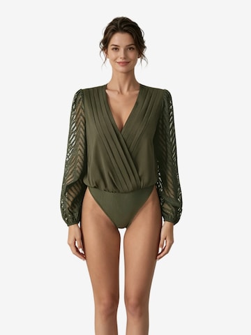 Yesfashion Jumpsuit in Grün: Vorderseite