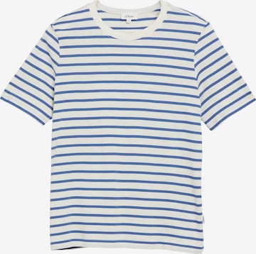 T-shirt s.Oliver en bleu : devant