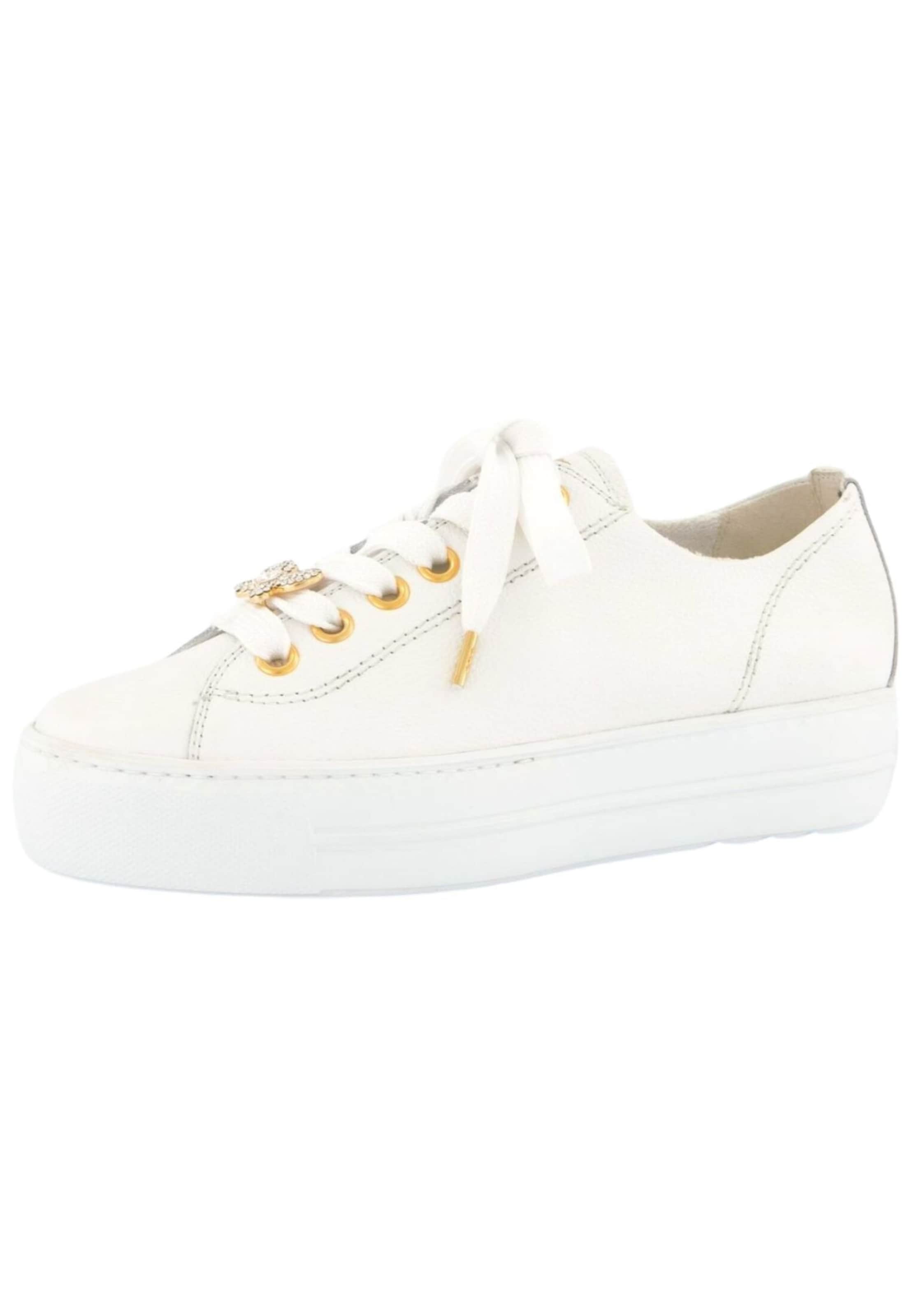 Sneaker bassa di Paul Green in bianco: frontale
