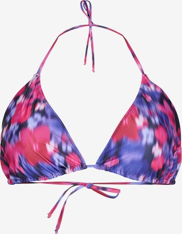 Swim by Zizzi Trójkąt Góra bikini 'SMIA' w kolorze różowy: przód