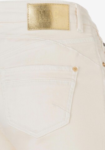 MAC Slimfit Jeans in Weiß