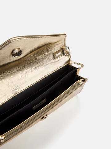 Pull&Bear Clutch in Gold