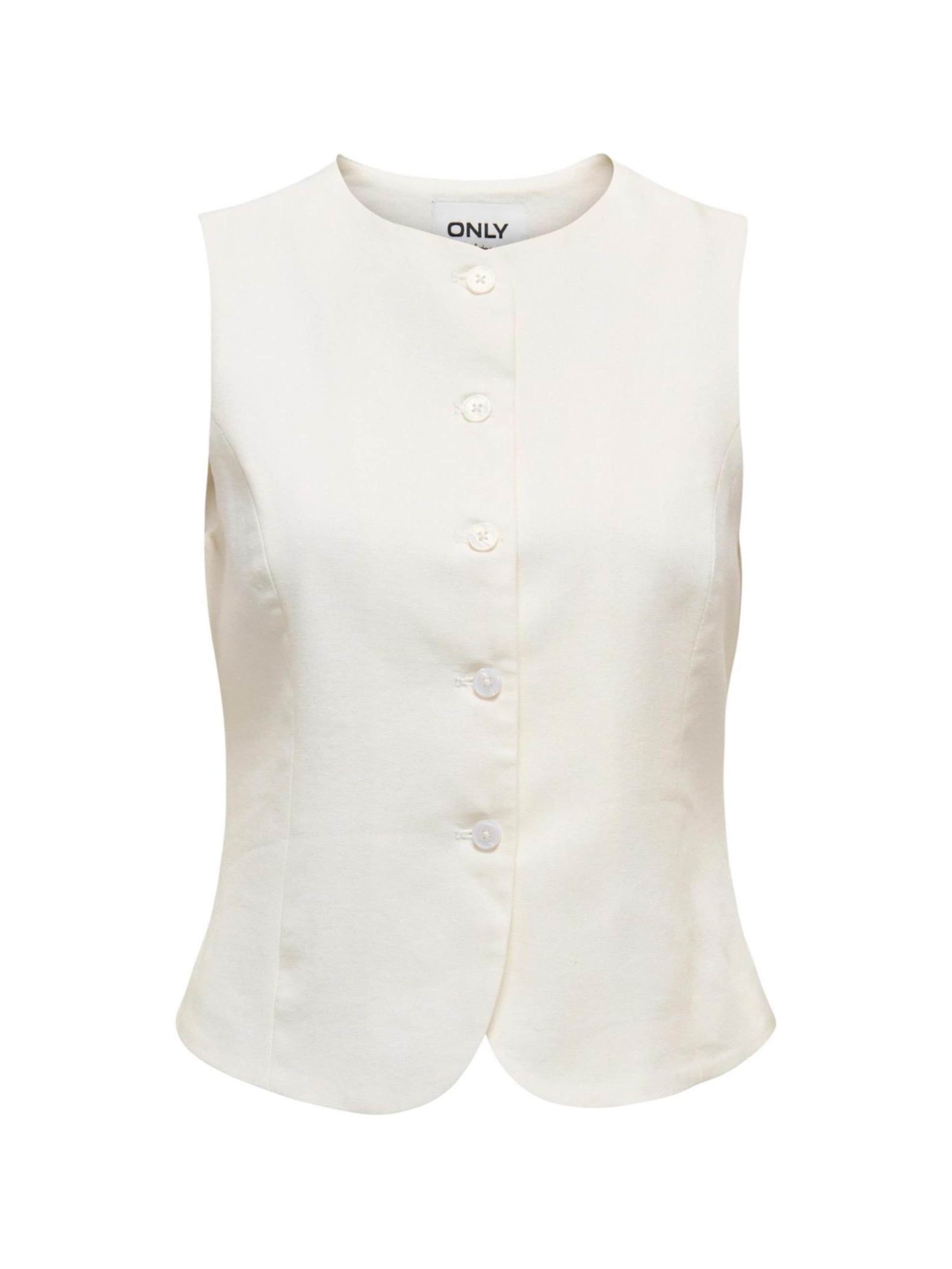 Tailleur 'Onlgoa S/L Linen Bl Waistcoat Cc Tlr 15363724' di ONLY in beige