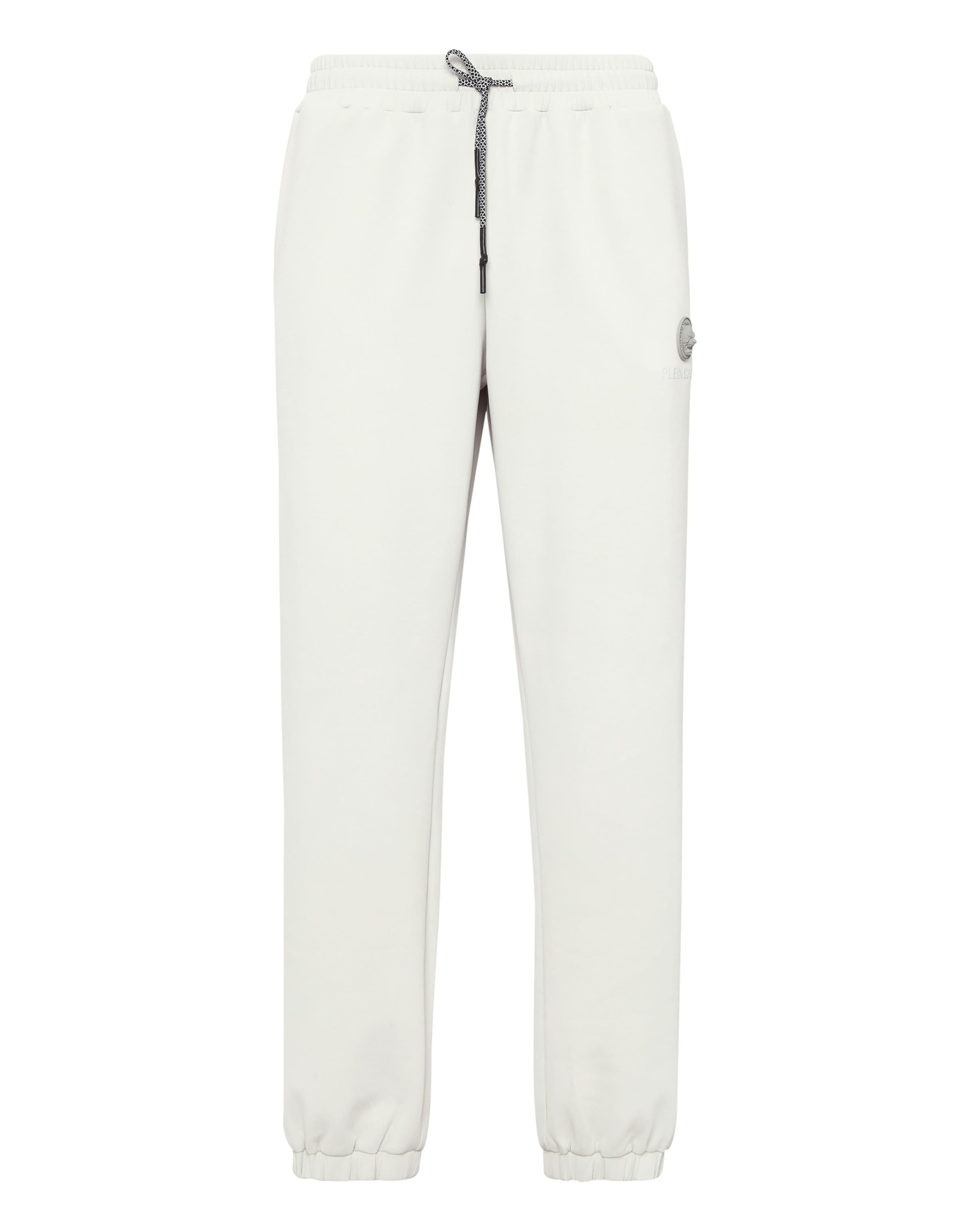 Plein Sport Tapered Broek in Grijs: voorkant
