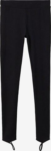 MANGO Slimfit Leggings 'ANITA' in Schwarz: predná strana