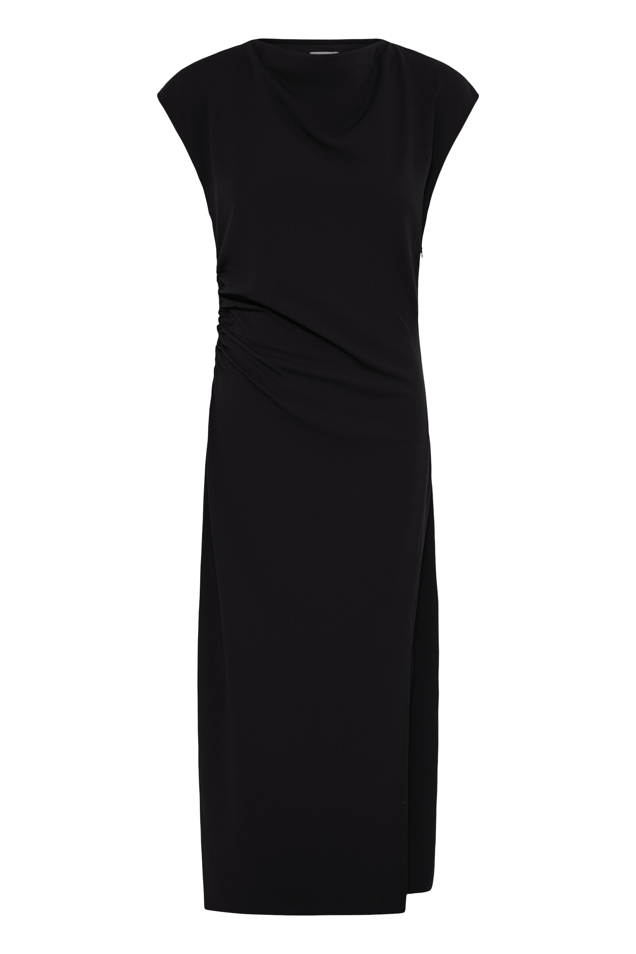 ICHI - Vestido 'IHKATINE' en negro: frente