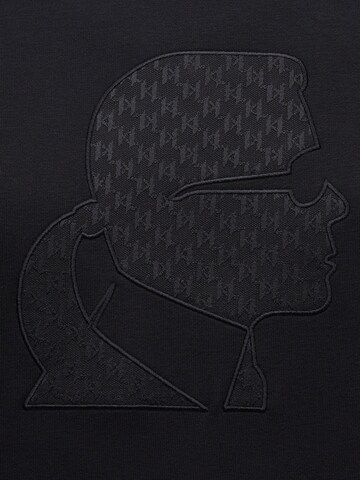 Karl Lagerfeld Μπλούζα φούτερ σε μαύρο