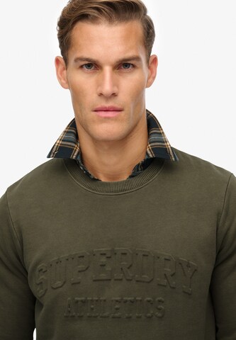 Sweat-shirt Superdry en vert