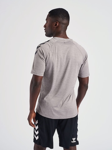 T-Shirt fonctionnel Hummel en gris