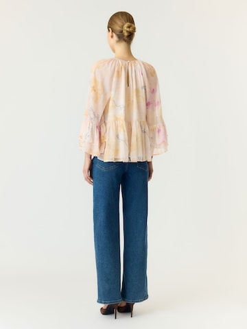 YAS Bluse 'YASBlomina' in Orange