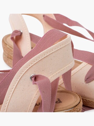 Sandales Pisamonas en rose