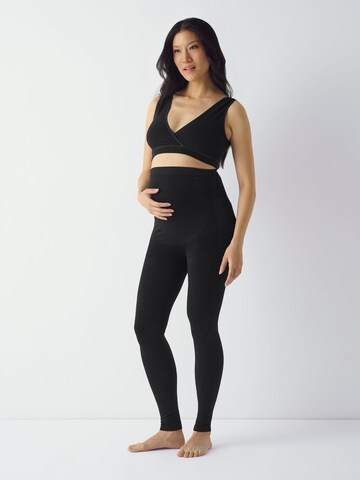 Only Maternity Skinny Leggings 'OLMHope' in Black