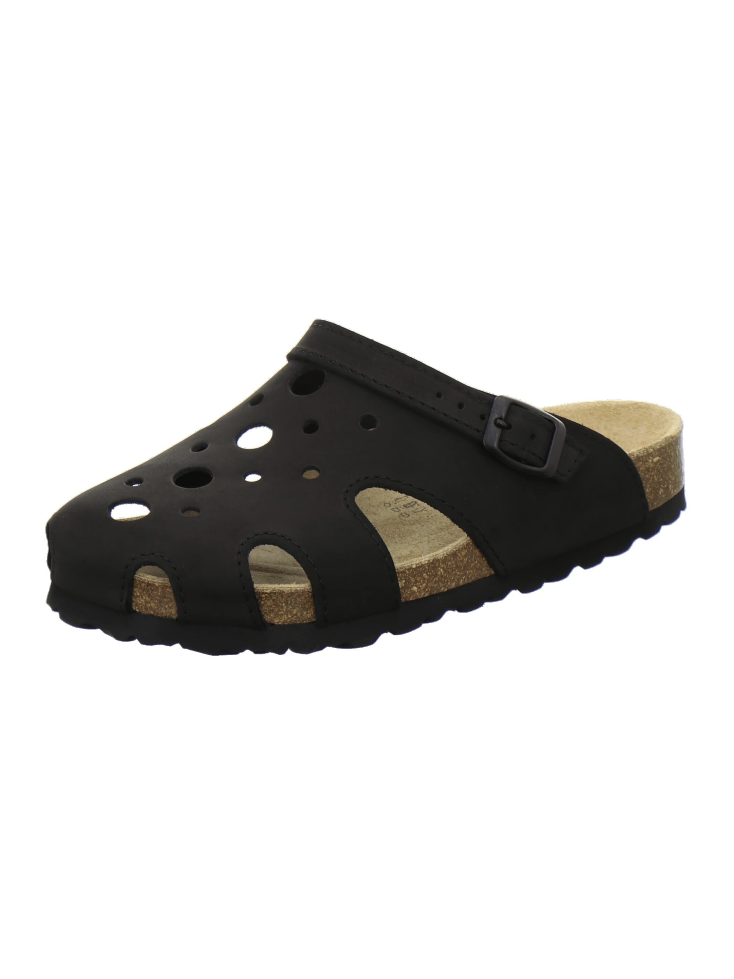 AFS-Schuhe - Zuecos 'Clogs Damen Arbeitsschuh schwarz' en negro: frente