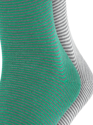 ESPRIT Socken 'Allover Stripe 2-Pack' in Mischfarben: Vorderseite