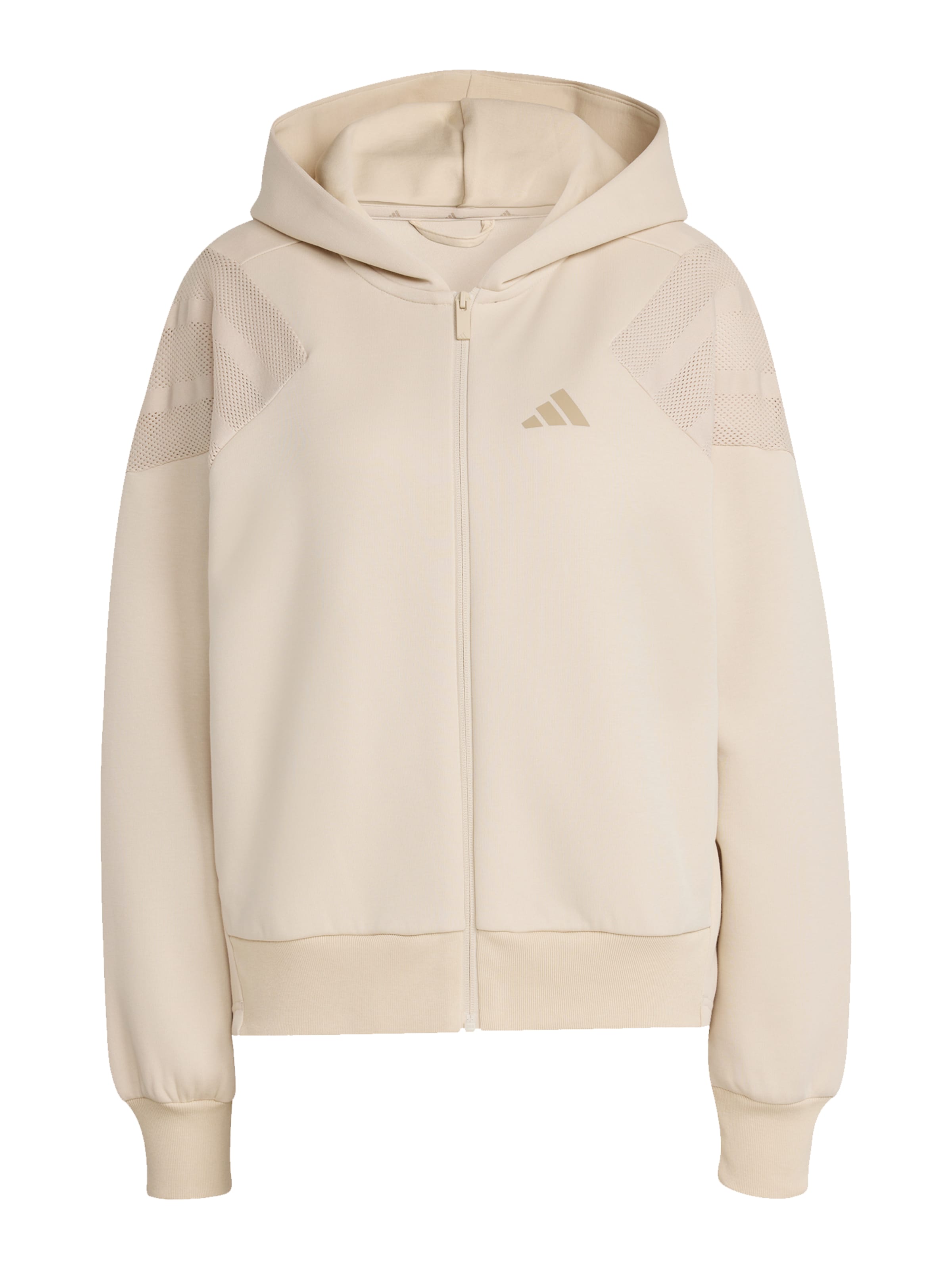 ADIDAS SPORTSWEAR Sportlik trikoojakk 'FUTURE ICONS', värv beež: eest vaates