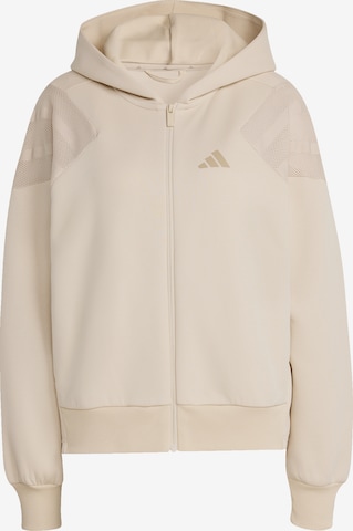 ADIDAS SPORTSWEAR Sport szabadidős dzsekik 'FUTURE ICONS' - bézs: elől