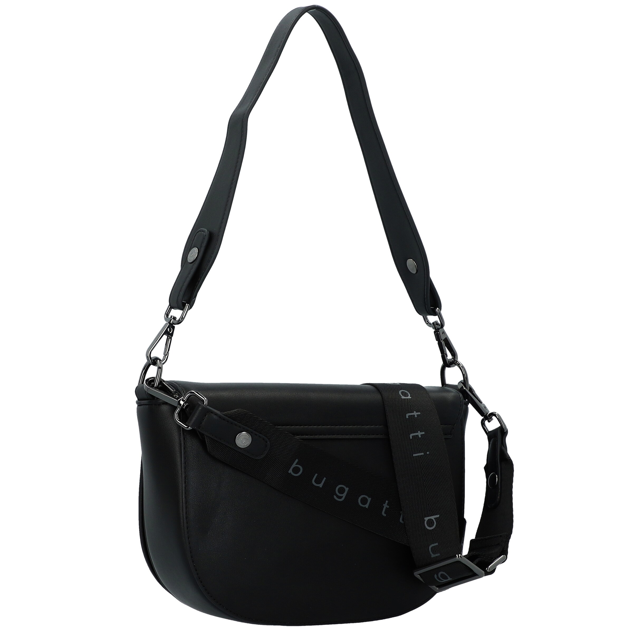 bugatti Schultertasche 'Almata' in Schwarz