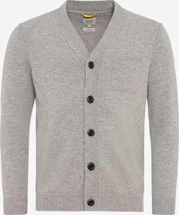 CAMEL ACTIVE Cardigan aus reiner RWS-zertifizierten Wolle in Grau: predná strana