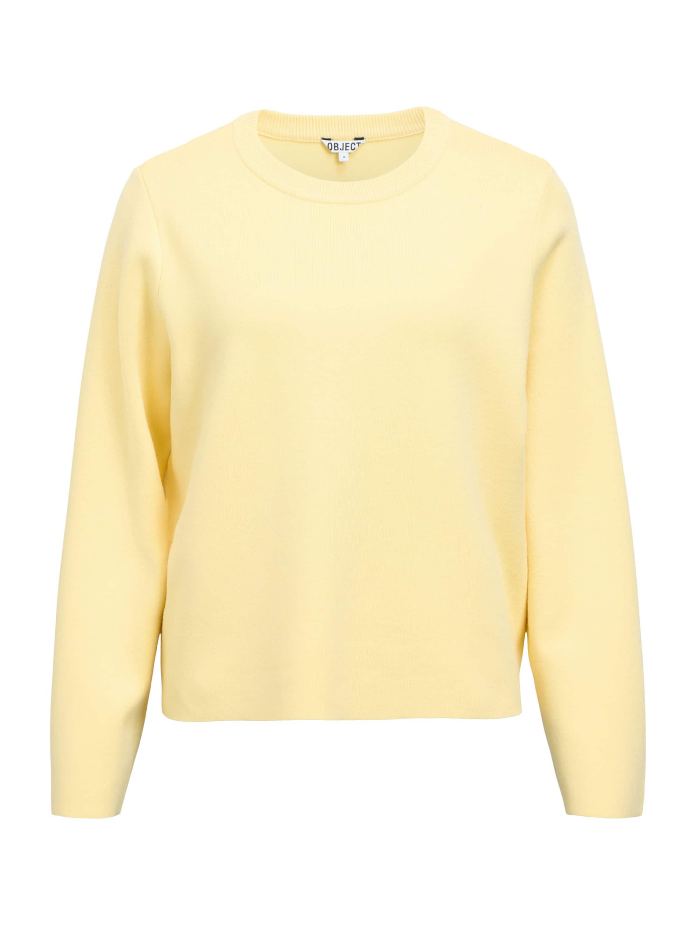 OBJECT Trui 'OBJReynard' in Geel: voorkant