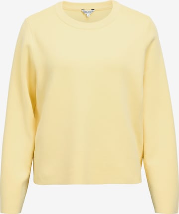 OBJECT Sveter 'OBJReynard' - Žltá: predná strana