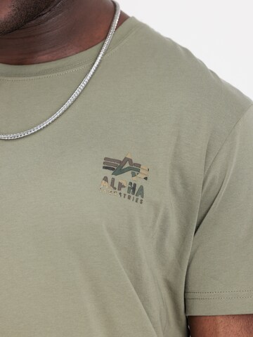 T-Shirt ALPHA INDUSTRIES en vert