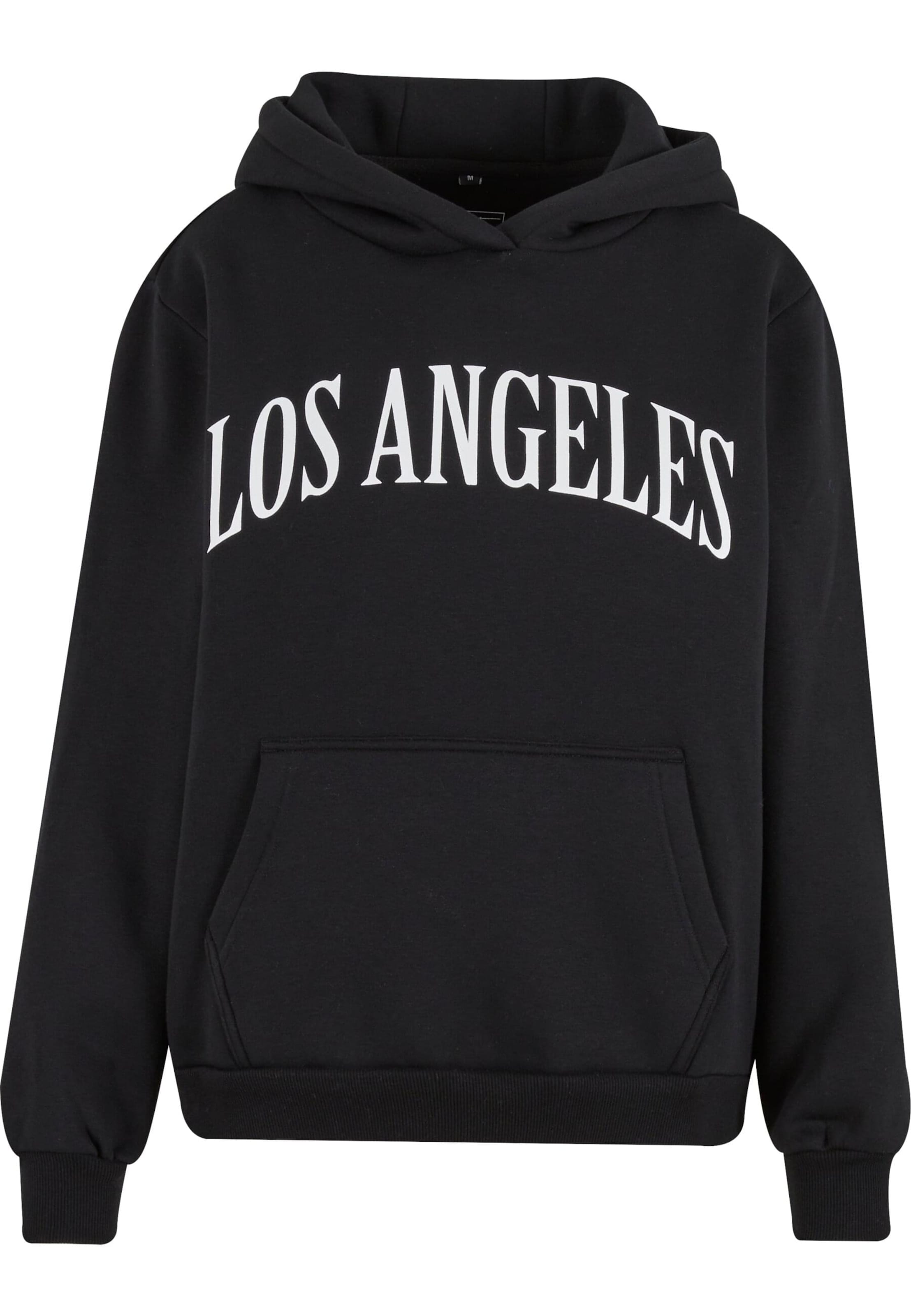 Miss Tee Sweatshirt 'Los Angeles' in Black: front