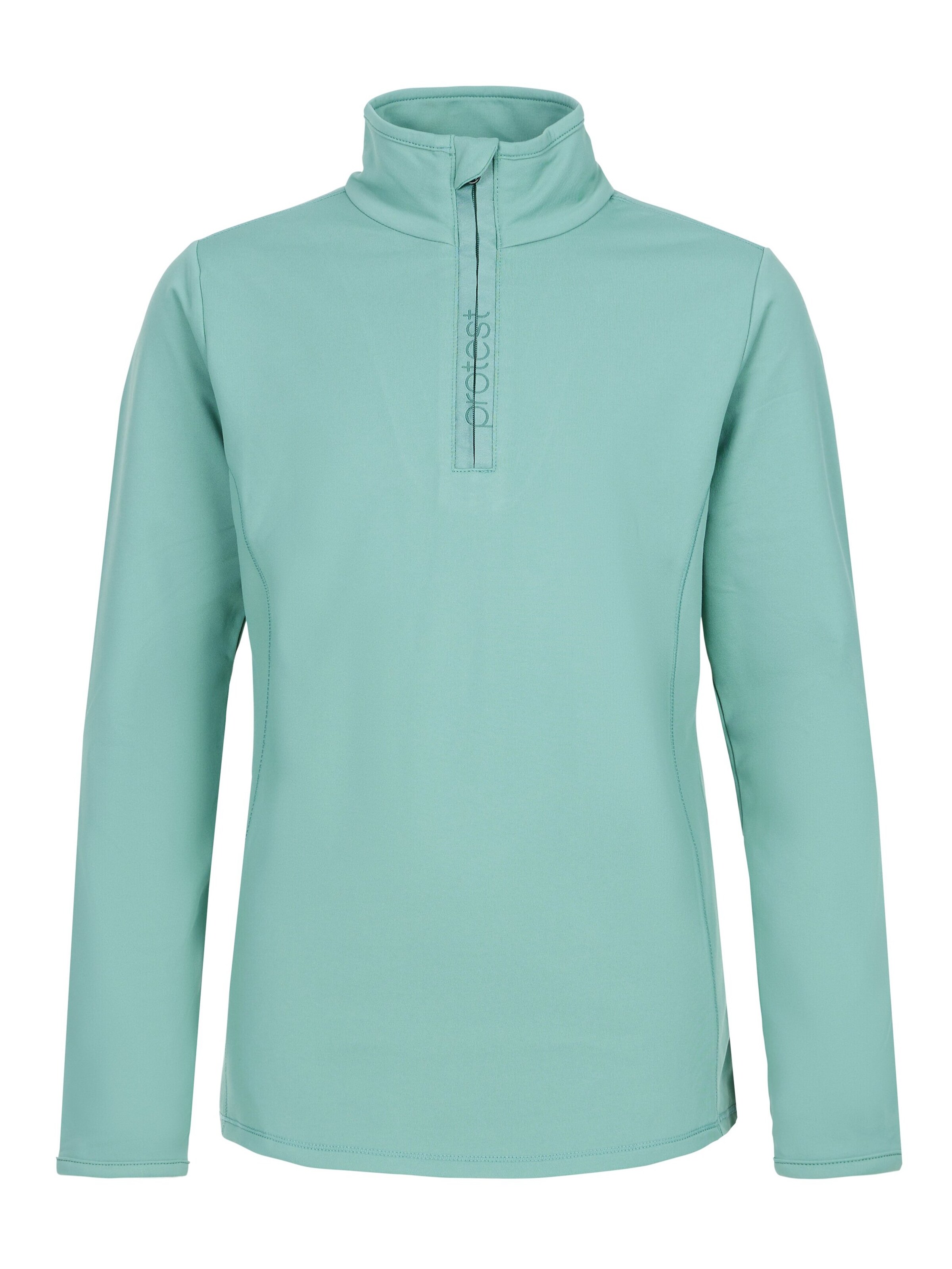 PROTEST Sportsweatshirt 'FABRIZOY JR' in Grün: Vorderseite